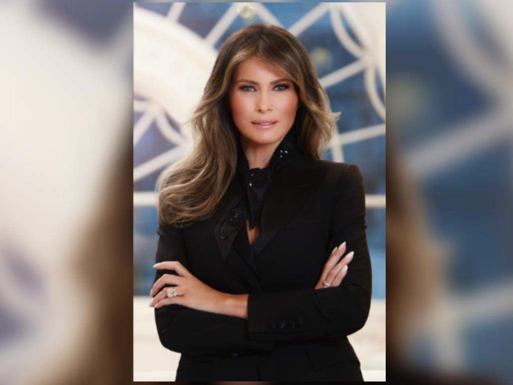 Melania's First Portrait