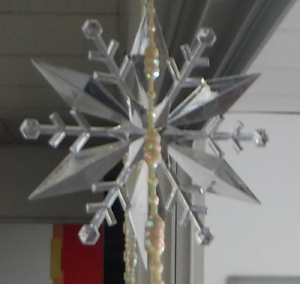 Photo taken by me of decorations at work