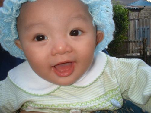 My daughter  - it wa taken when she was 4 moths