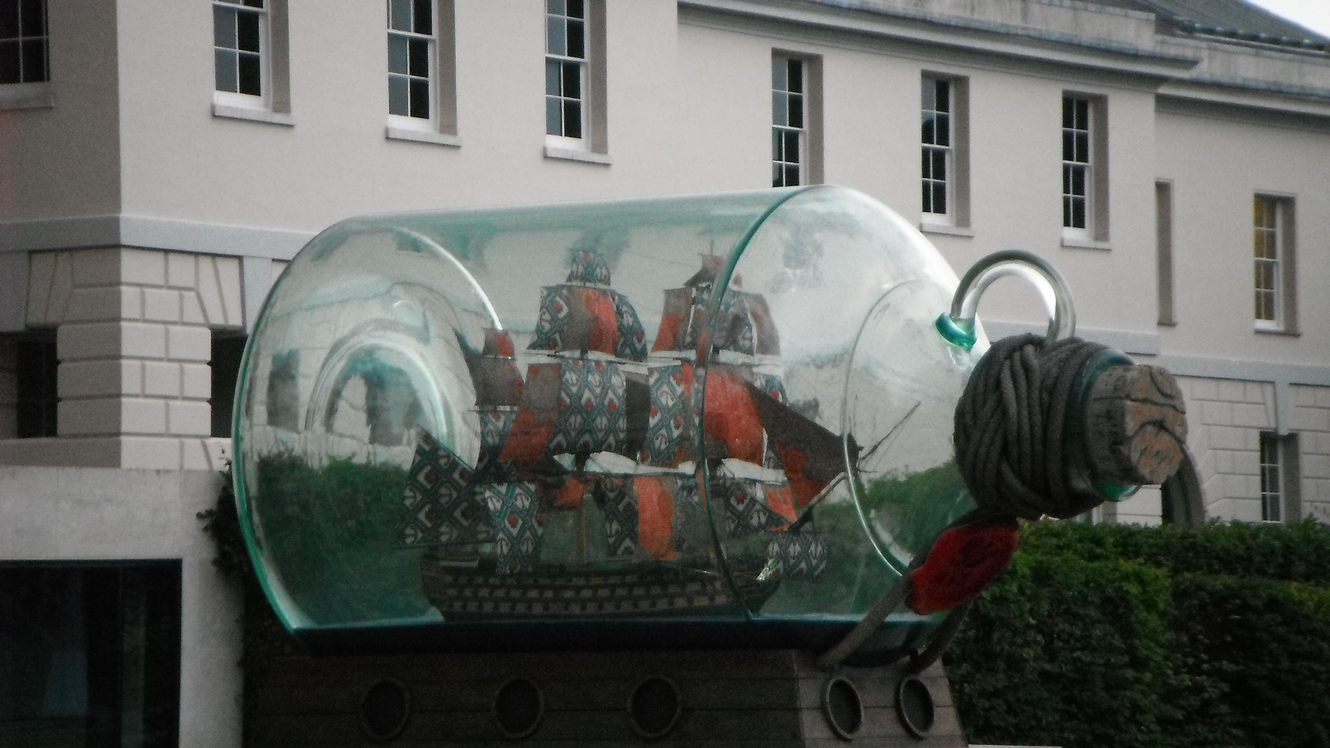 Photo taken by me – ship in a bottle, Greenwich, London Photo taken by me – ship in a bottle, Greenwich, London
