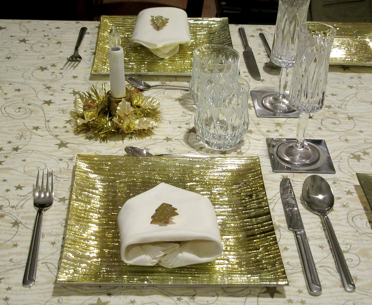 Image by LadyDuck  - Dressed table for New Year