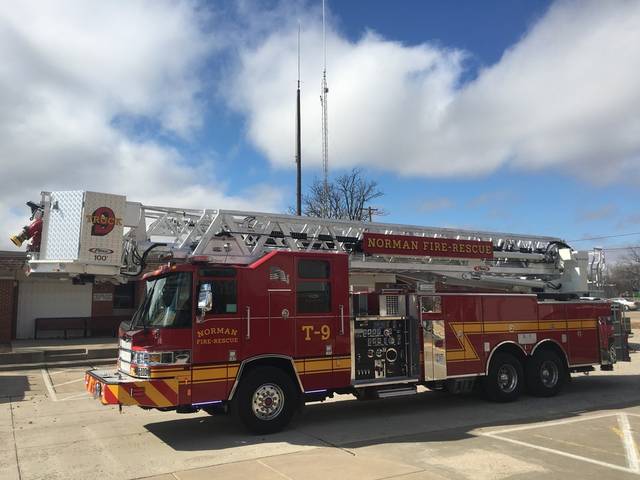 Norman Fire Department firetruck 