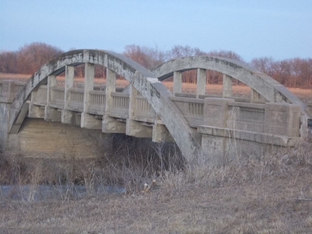 old bridge in Marion County, Ks.