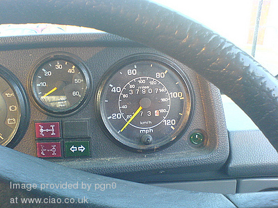 G463 Geländewagen Odometer
