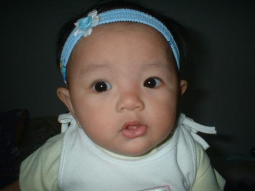 baby face - it wa taken when she was 3 months