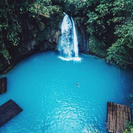 waterfalls somewhere in the Philippines