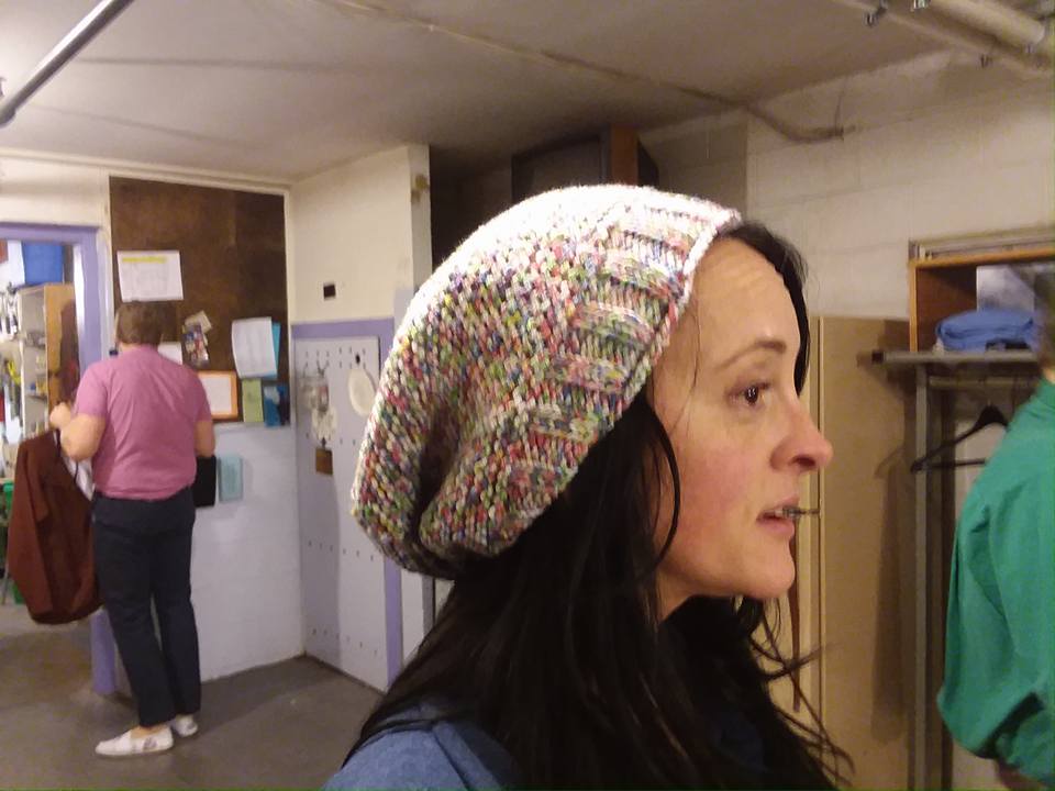 the Getting Warmer Hat that I made