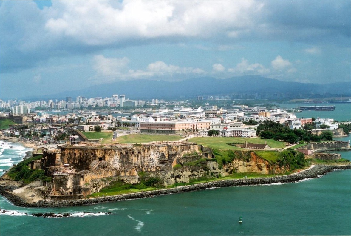 The island of Puerto Rico recovering from the disaster of Hurricane Maria