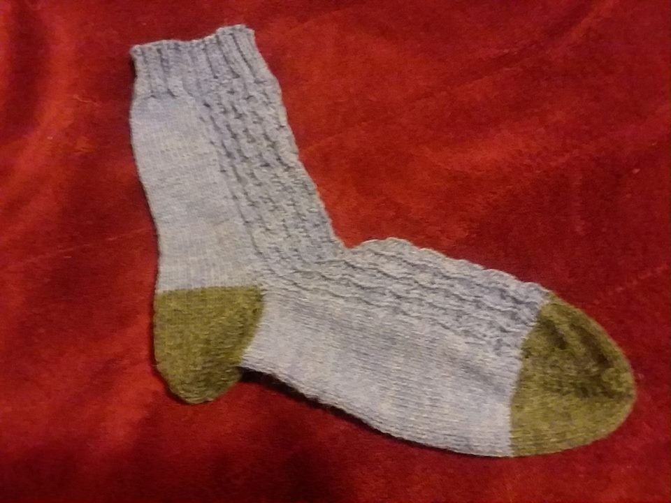 first finished sock for sock knitting club first finished sock for sock knitting club