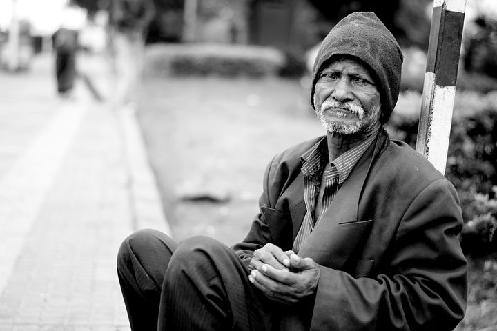 Homeless man Homeless man