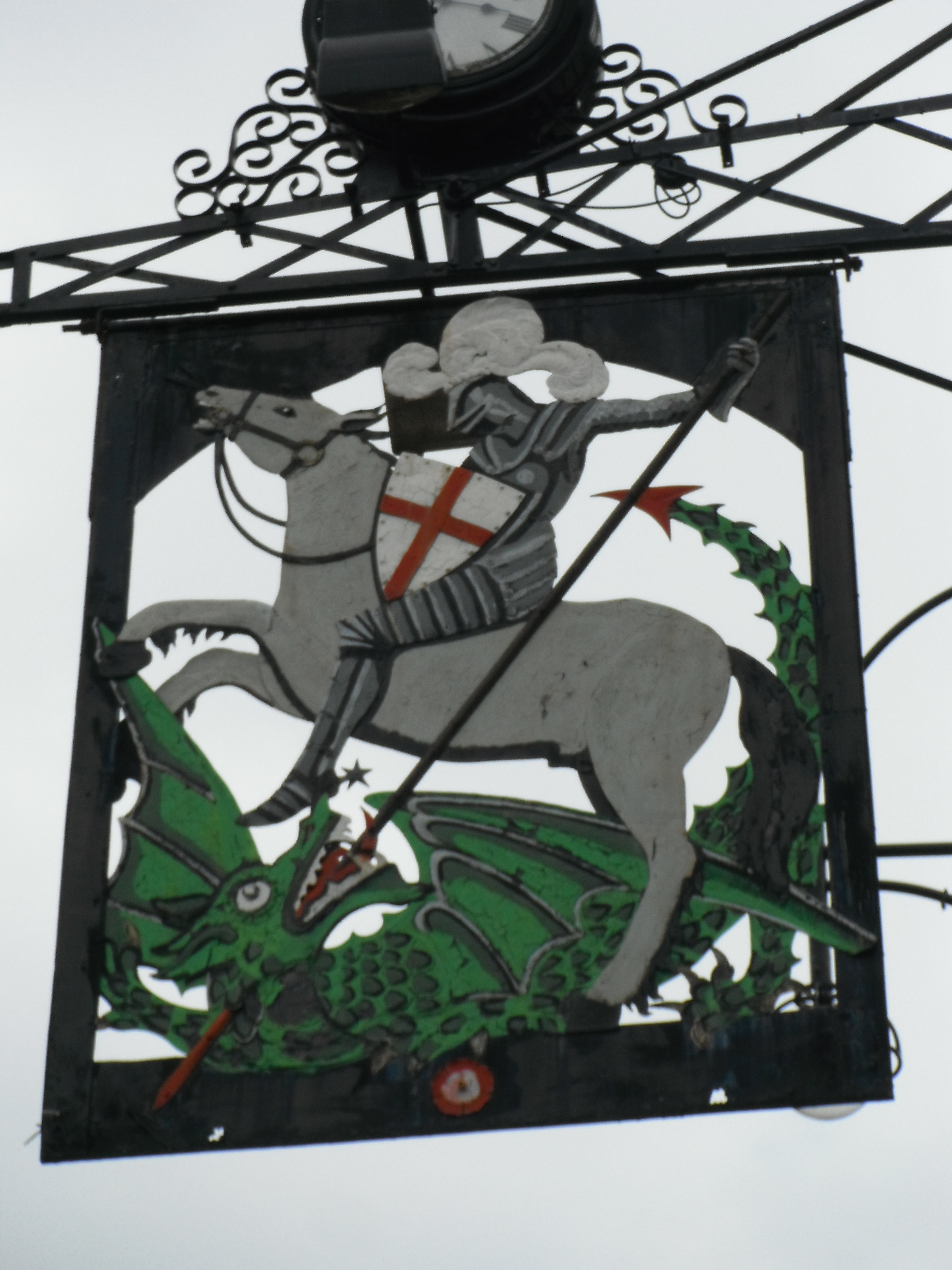 Photo taken by me – pub sign for The George And Dragon, Cheadle, Stockport, Manchester Photo taken by me – pub sign for The George And Dragon, Cheadle, Stockport, Manchester