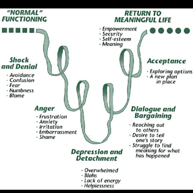 Stages of Grief ... what our bodies go through, whether our minds understand it or not http://media-cache-ak0.pinimg.com/736x/62/21/93/622193eacf1994dd91f40c7f04101c6d.jpg