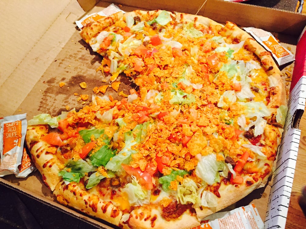 Casey&#039;s Taco Pizza  Image used under the Fair Use Copyright