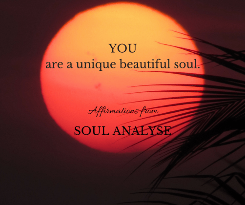 unique beautiful soul