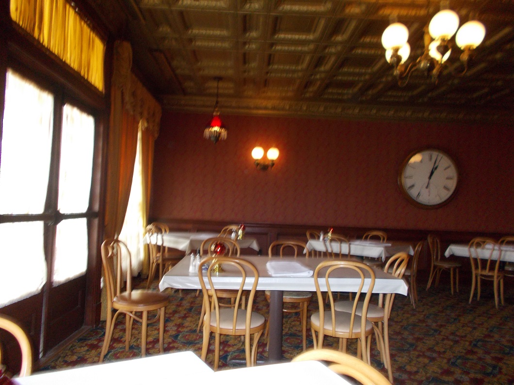 bankroom dining room at Brookville