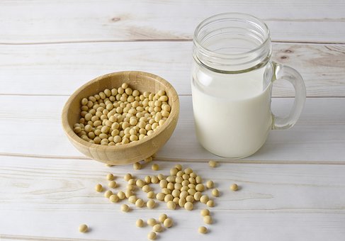 cup of soy milk cup of soy milk