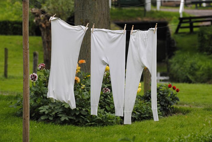 Clothesline outdoors Clothesline outdoors