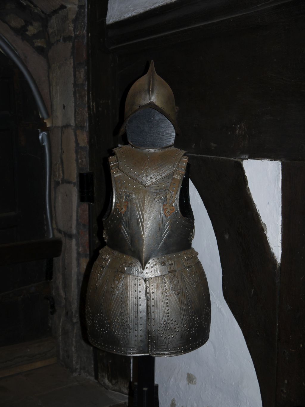 Photo taken by me – A knight’s armour. Photo taken by me – A knight’s armour.