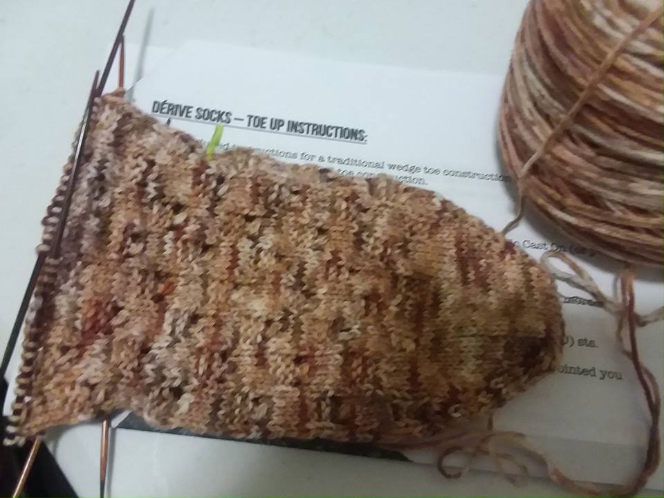 Derive Socks of the sock knitting club that is sponsored by Mina Philipp Derive Socks of the sock knitting club that is sponsored by Mina Philipp