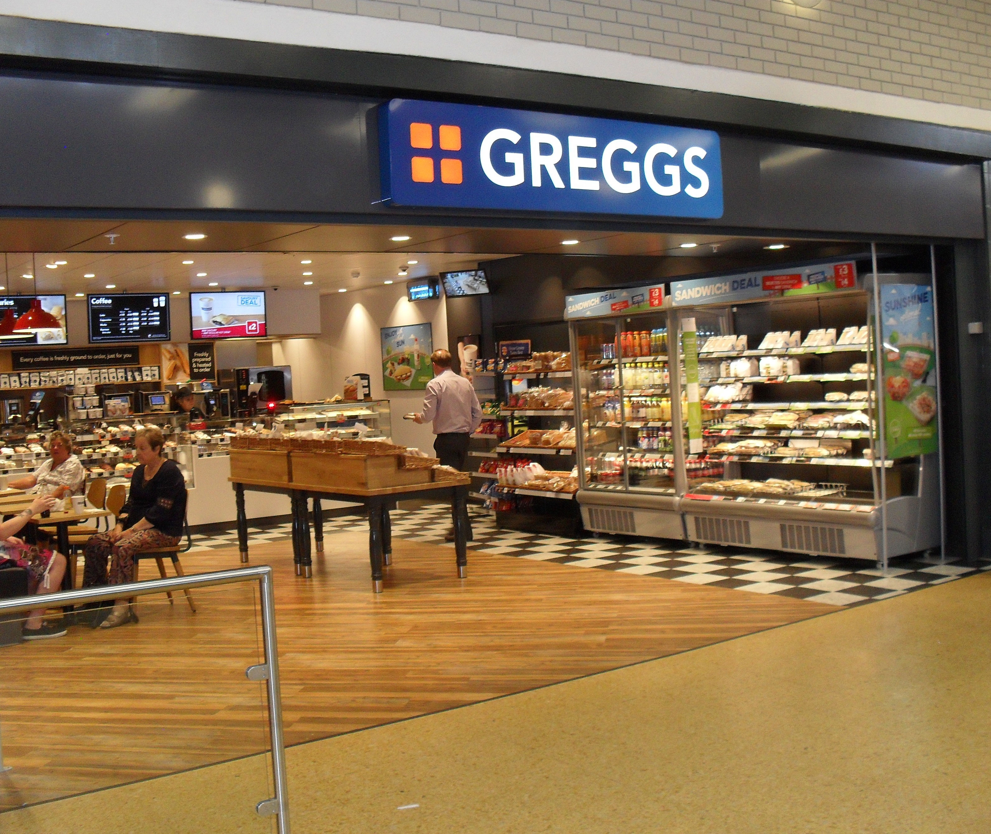 Greggs Bakery in the United Kingdom store Greggs Bakery in the United Kingdom store