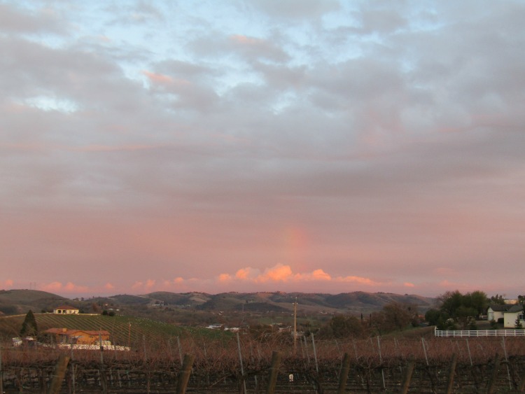 Sky to the East at Sundown Sky to the East at Sundown