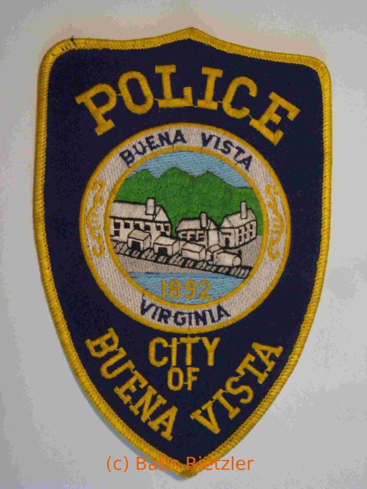 Patch for the Buena Vista Police Department