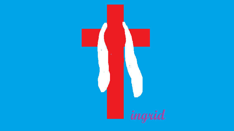 i painted the cross i painted the cross
