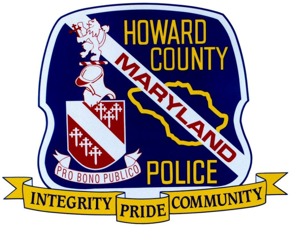 Howard County Maryland police patch