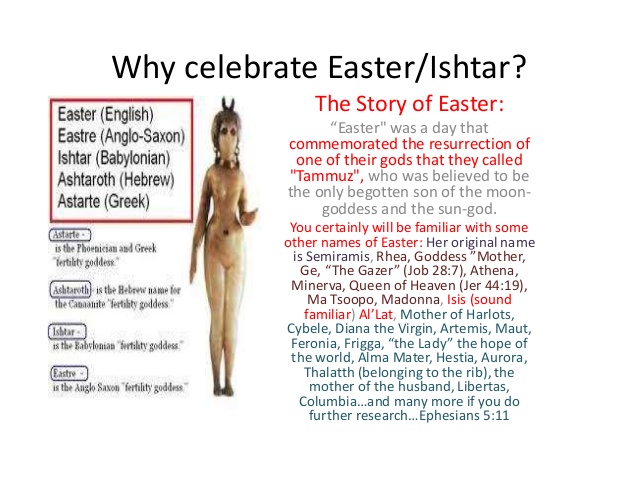 http://www.slideshare.net/FearYaweh77/easter-vs-passover-20