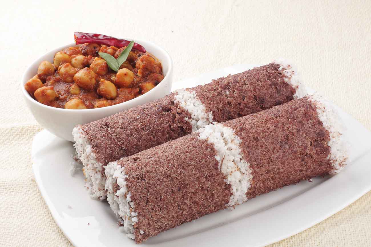 Ragi powder steamed cake Ragi powder steamed cake