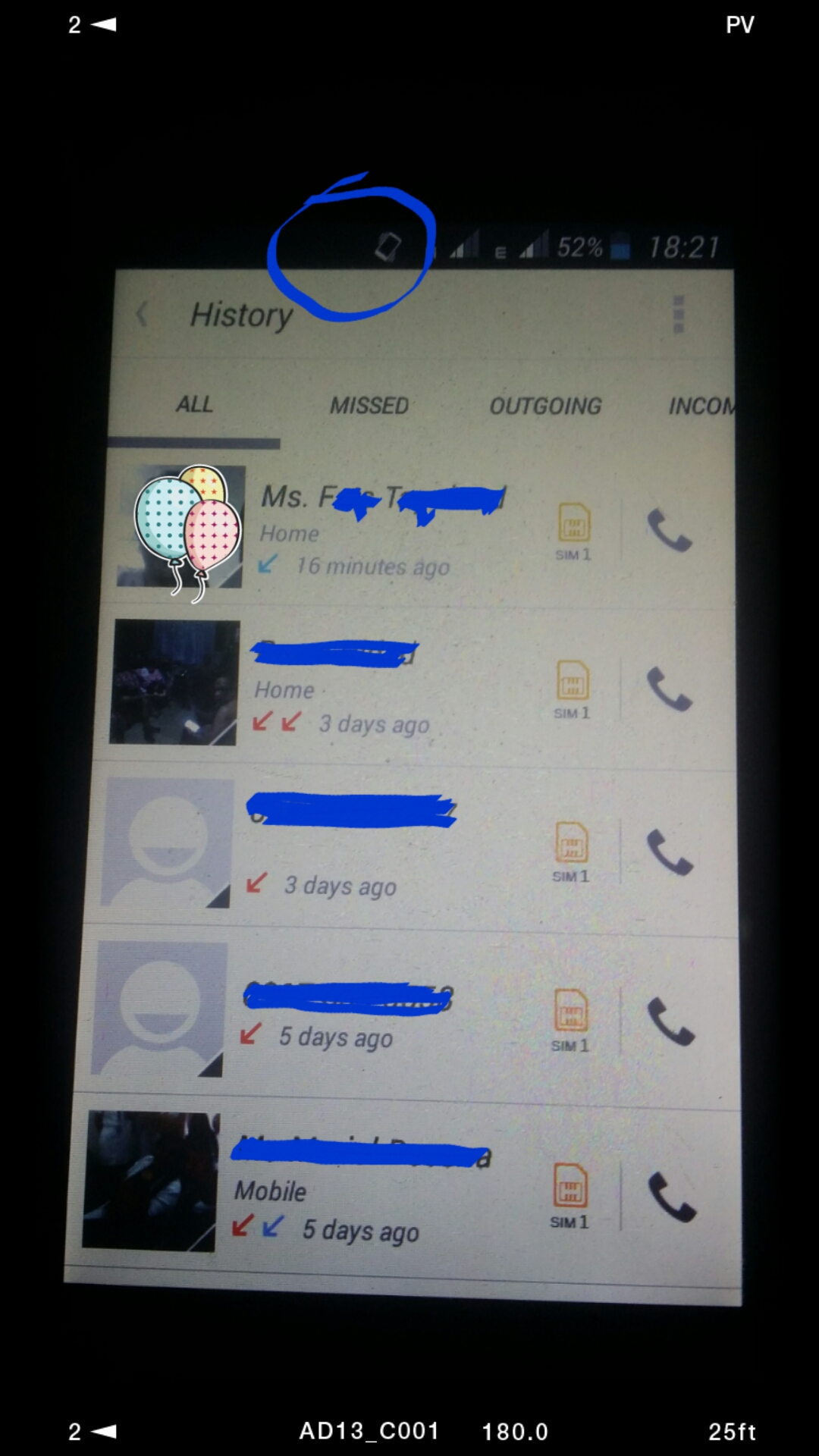 call list call list