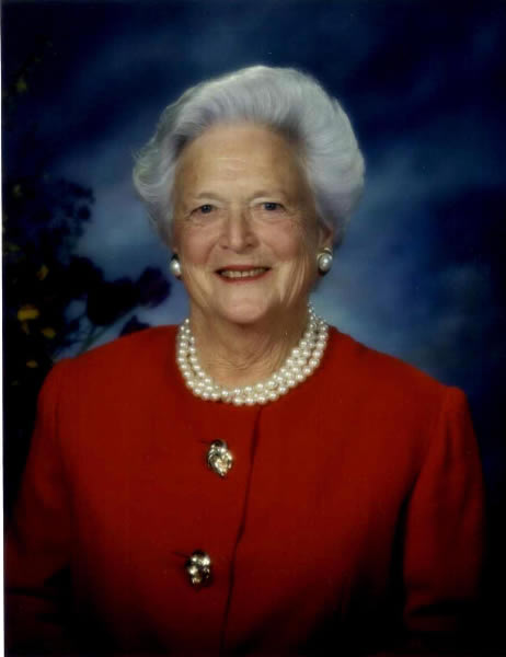 Barbara Bush Dies image:[Wikimedia Commons]