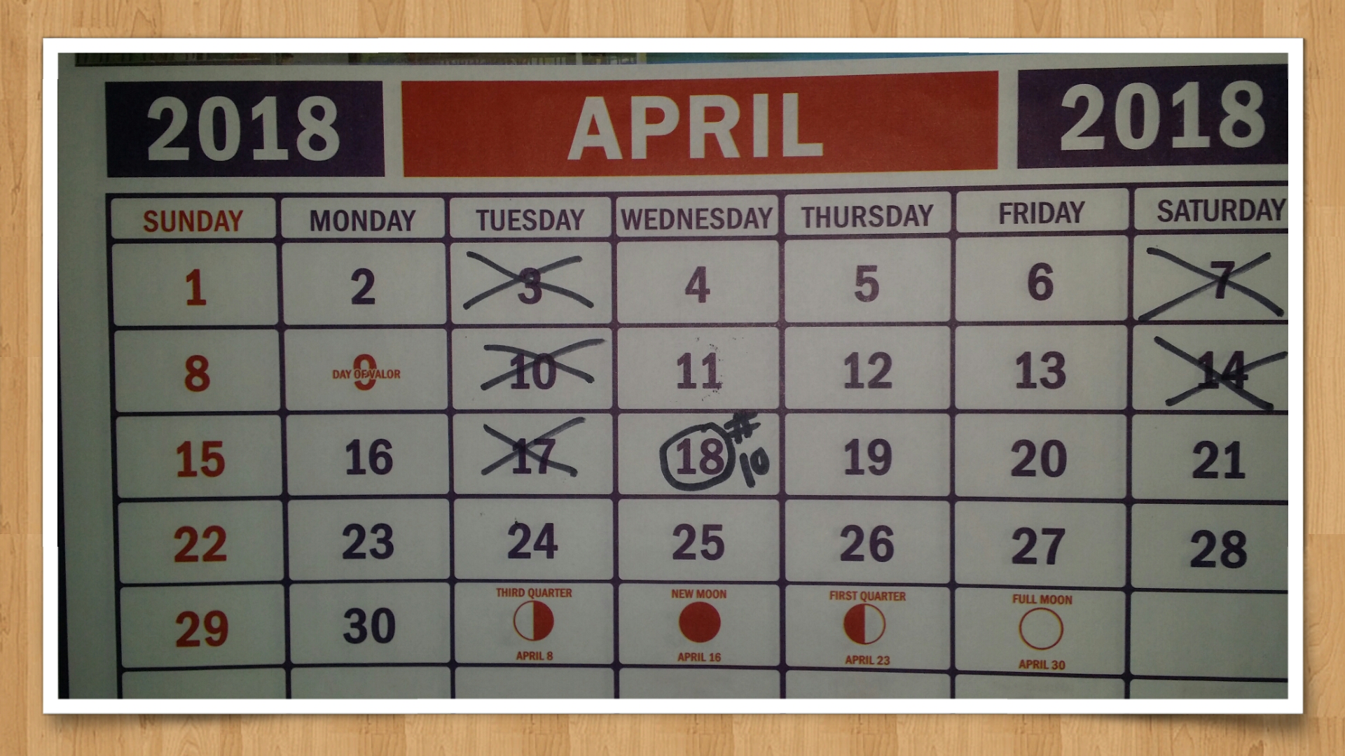 my calendar my calendar