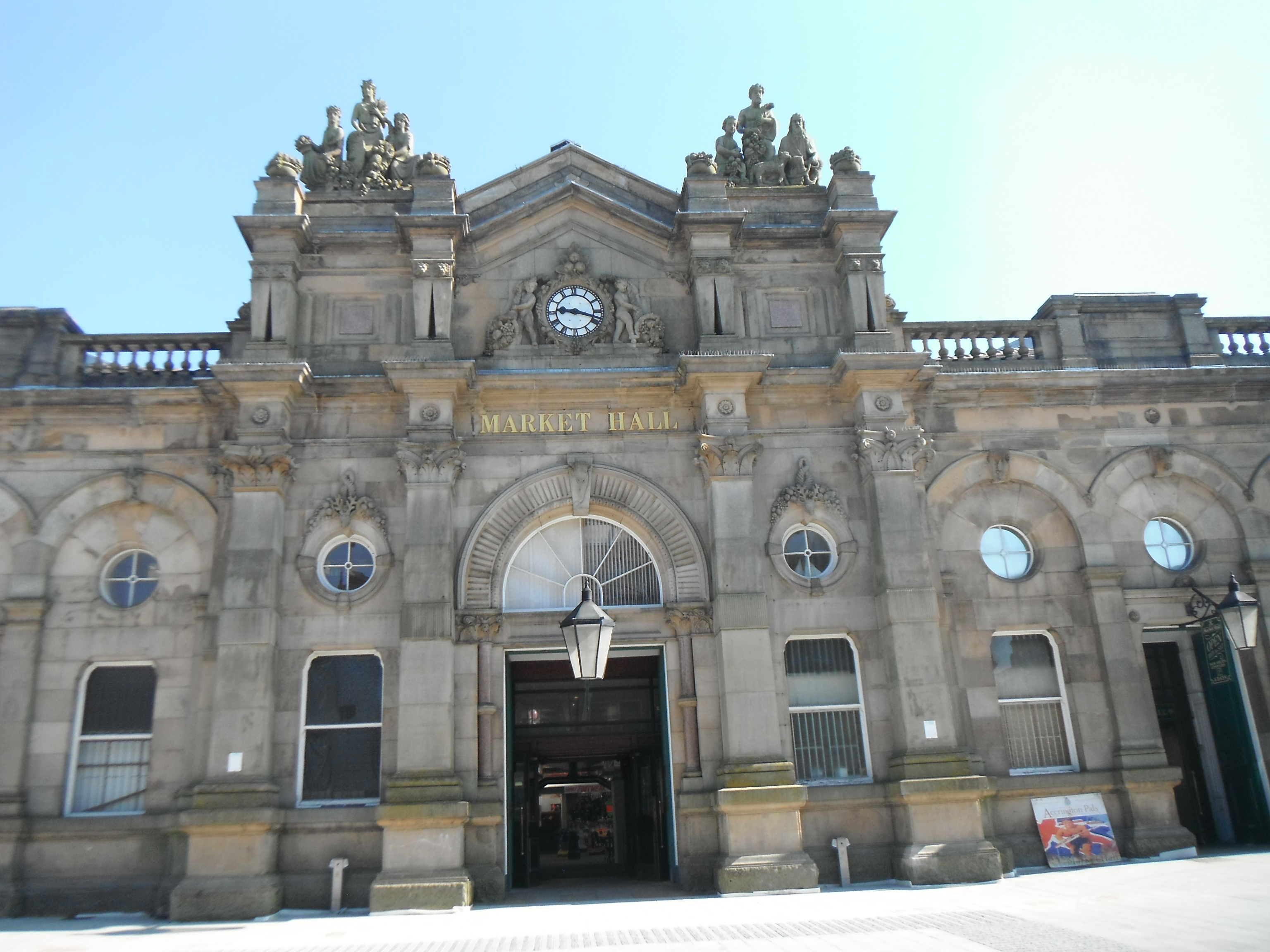 Photo taken by me - Accrington Town Hall, Lancashire 
