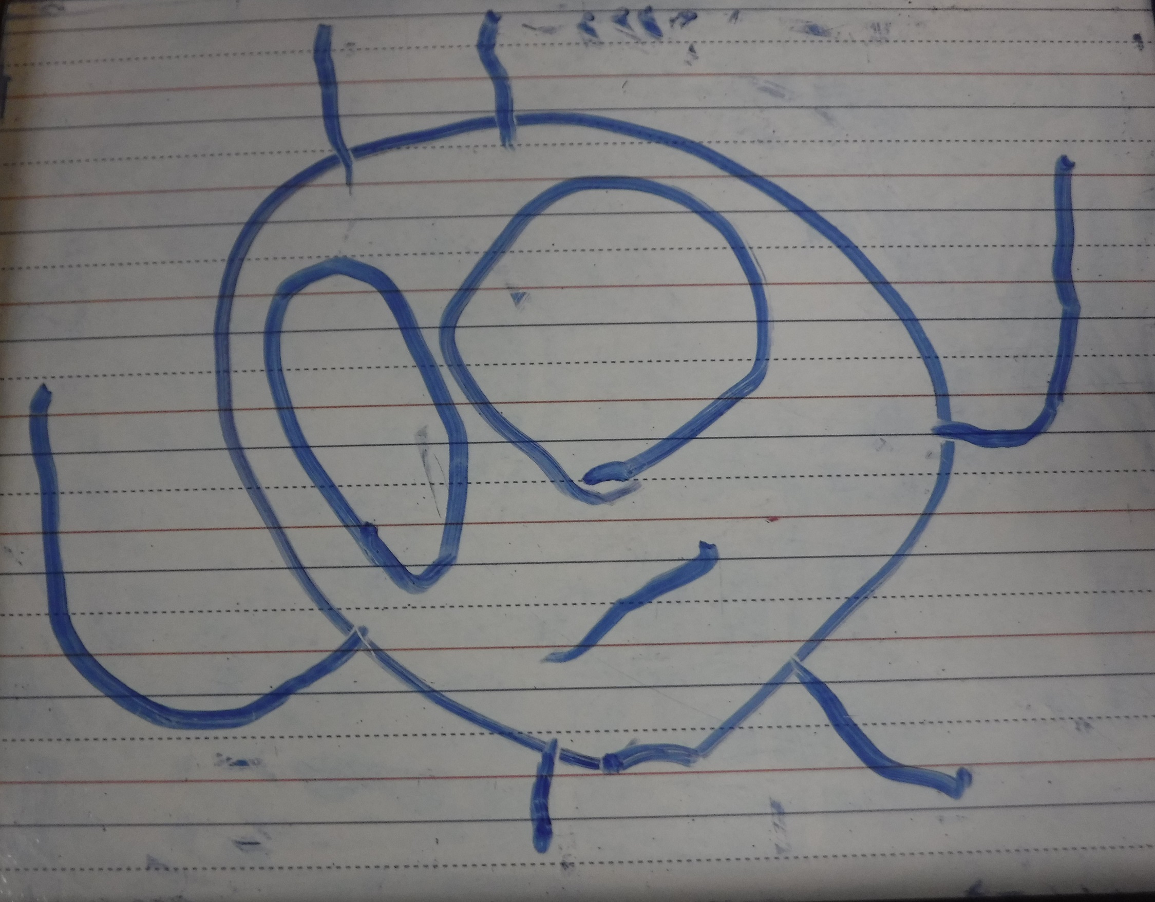 Something one of the kids drew at work 3-7-18 Something one of the kids drew at work 3-7-18