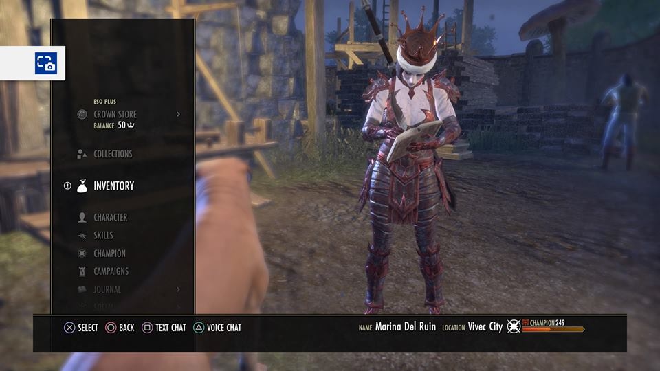 A pic of my character after completing Auridon missions A pic of my character after completing Auridon missions