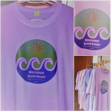 shirt, logo, design, print, wassenaar beach resort