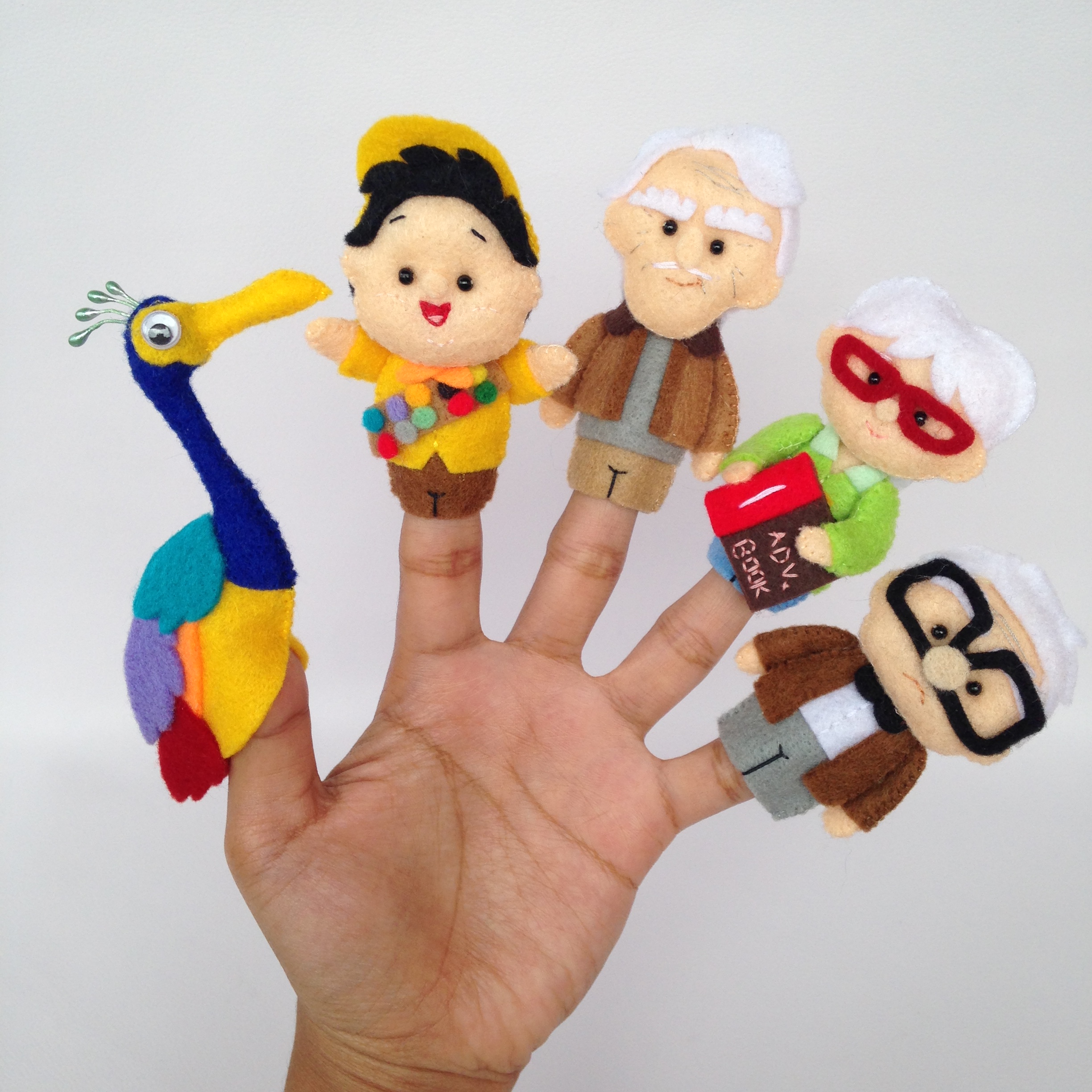 Up finger puppets