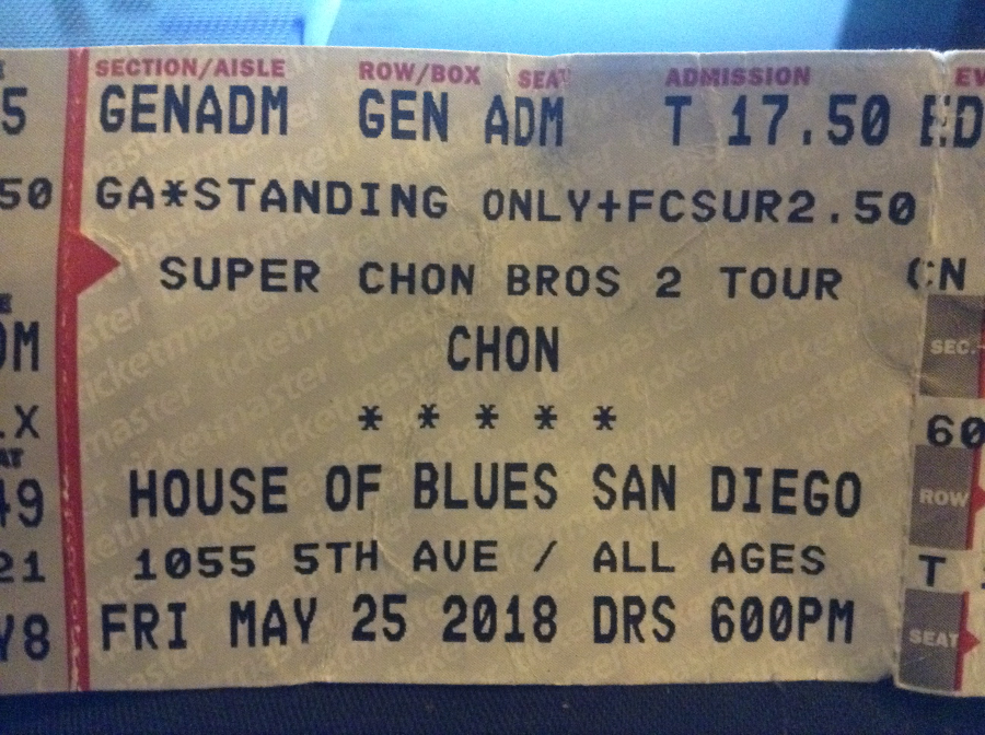 Super Chon Bros 2 tour Super Chon Bros 2 tour