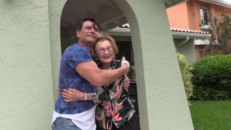 Fabio meets the lady he saved from drowning in a lake on May 19 Fabio meets the lady he saved from drowning in a lake on May 19