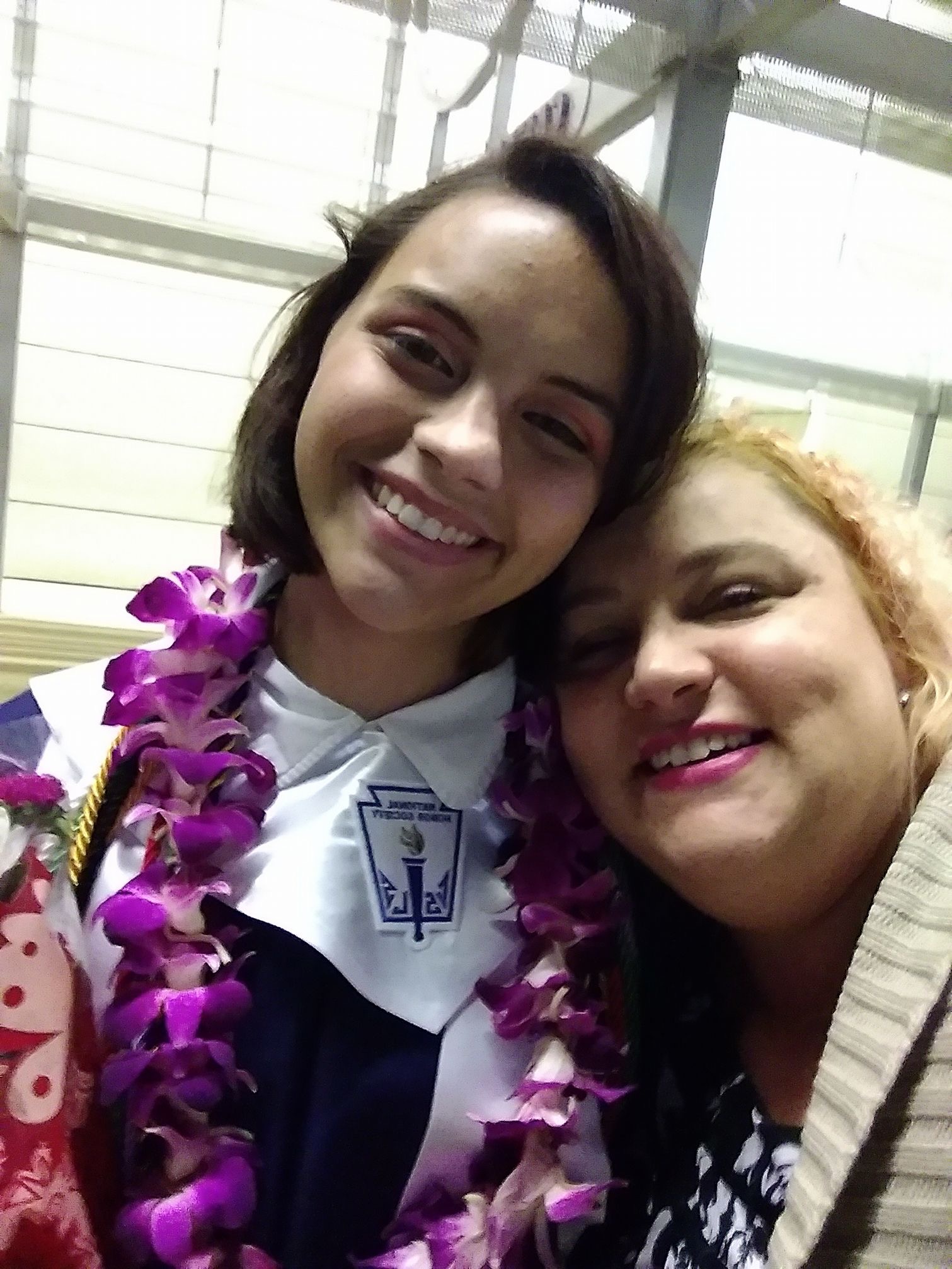 My oldest daughter, Ari, and me, at her graduation on May 23rd 2018