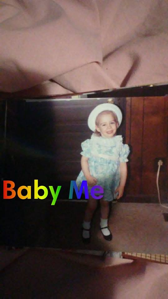 Me between the ages of 2-4 Me between the ages of 2-4