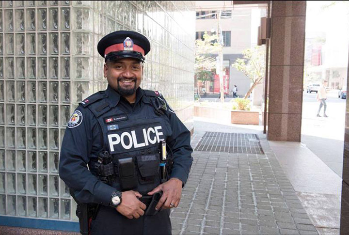 Toronto Constable Niran Jayansean has a heart of compassion