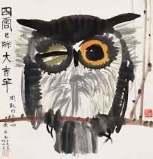 owl painting