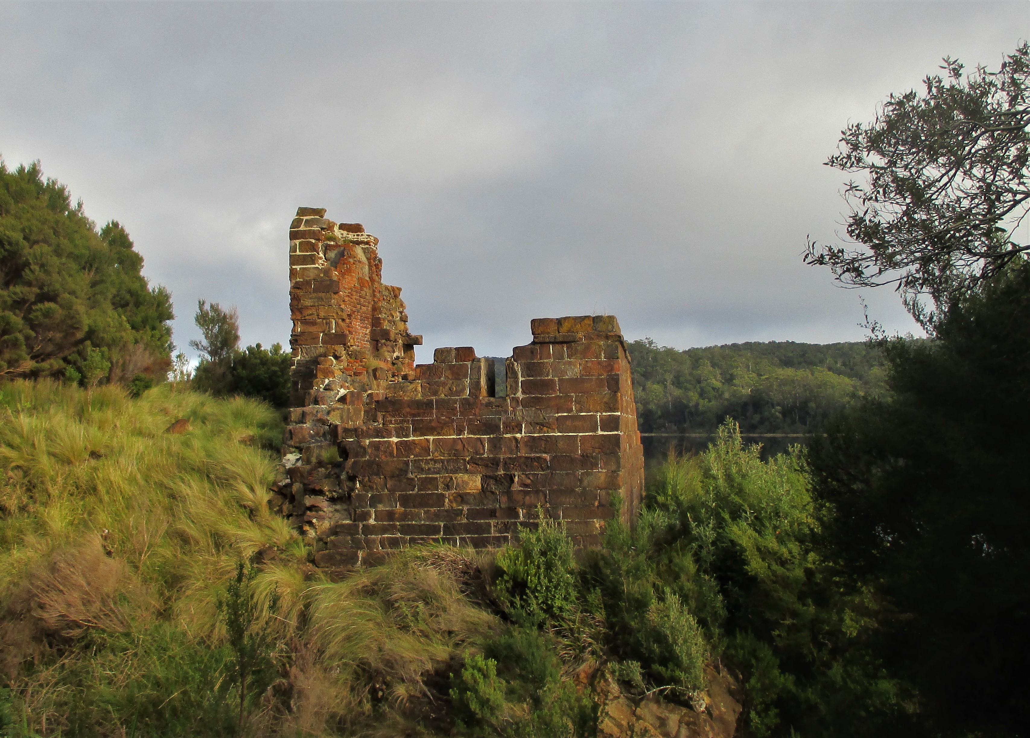 Ruins of the penal settlement on Sarah Island, Tasmania