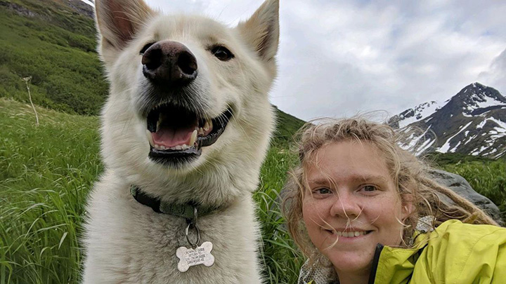 Amelia Milling and her Guardian Angel Nanook Amelia Milling and her Guardian Angel Nanook
