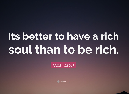 Rich soul quote