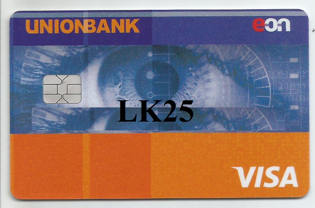 orange,union bank, card, new, emv orange,union bank, card, new, emv