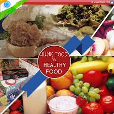 Healthy Foods vs Junk Foods