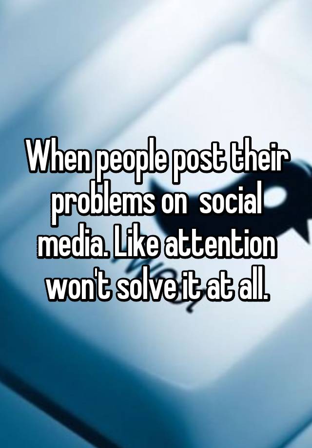 social media attention